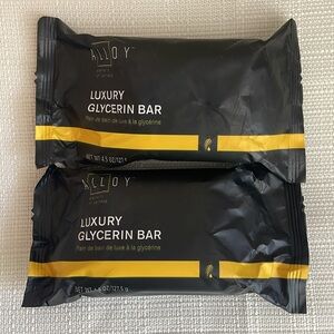 Melaleuca Alloy Luxury Glycerin Soap Bars 4.5 Oz Set Of 2